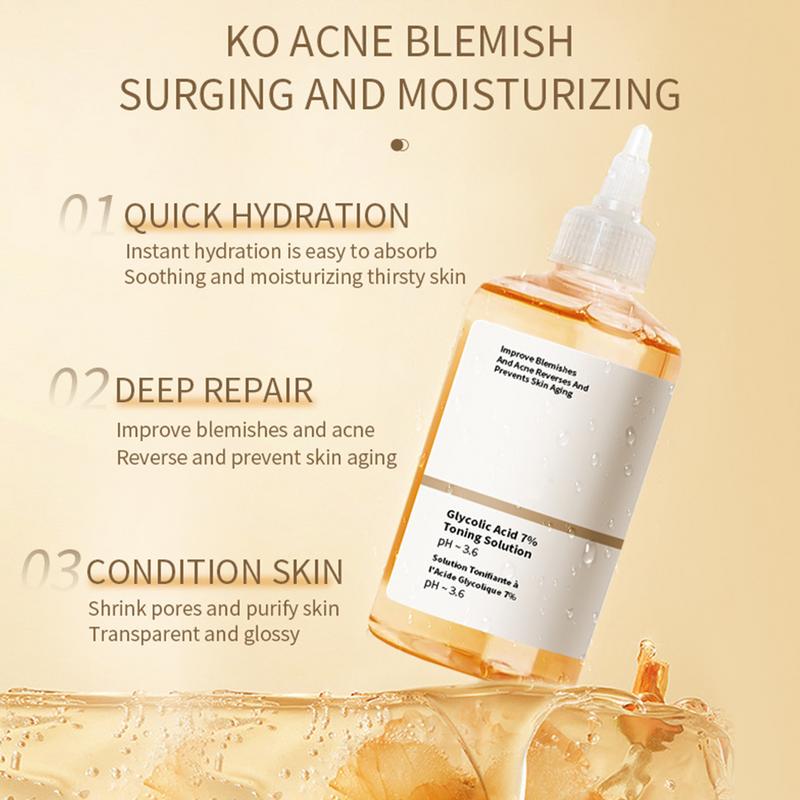 글리콜산 7% 토너 영양 부드러운 글리콜산 토너 여드름 - Essence Serum Toner 리뷰 및 가격