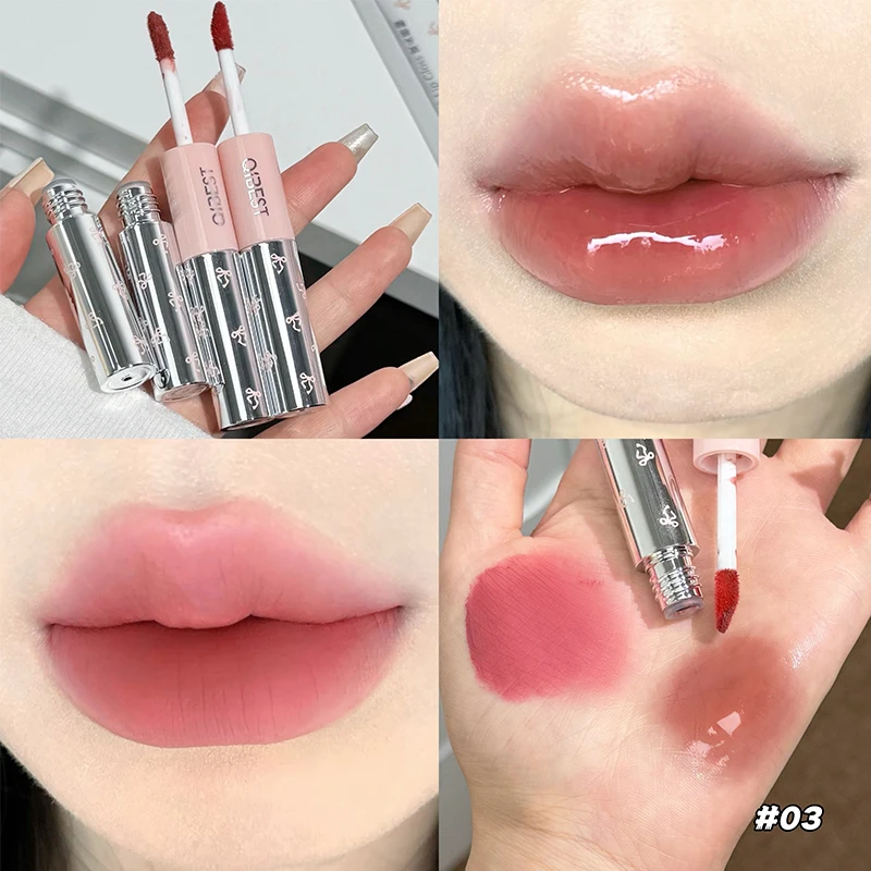 QIBEST 더블 엔디드 립 글레이즈 지속력 있는 섹시 - Lip Tint Korean 리뷰 및 가격