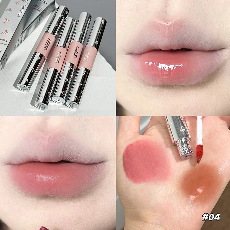 QIBEST 더블 엔디드 립 글레이즈 지속력 있는 섹시 - Lip Tint Korean 리뷰 및 가격