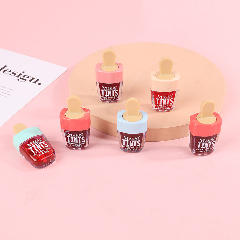 12Pcs 한국 과일 립 색조 아이스크림 립 글로스 모 - Lip Tint Korean 리뷰 및 가격