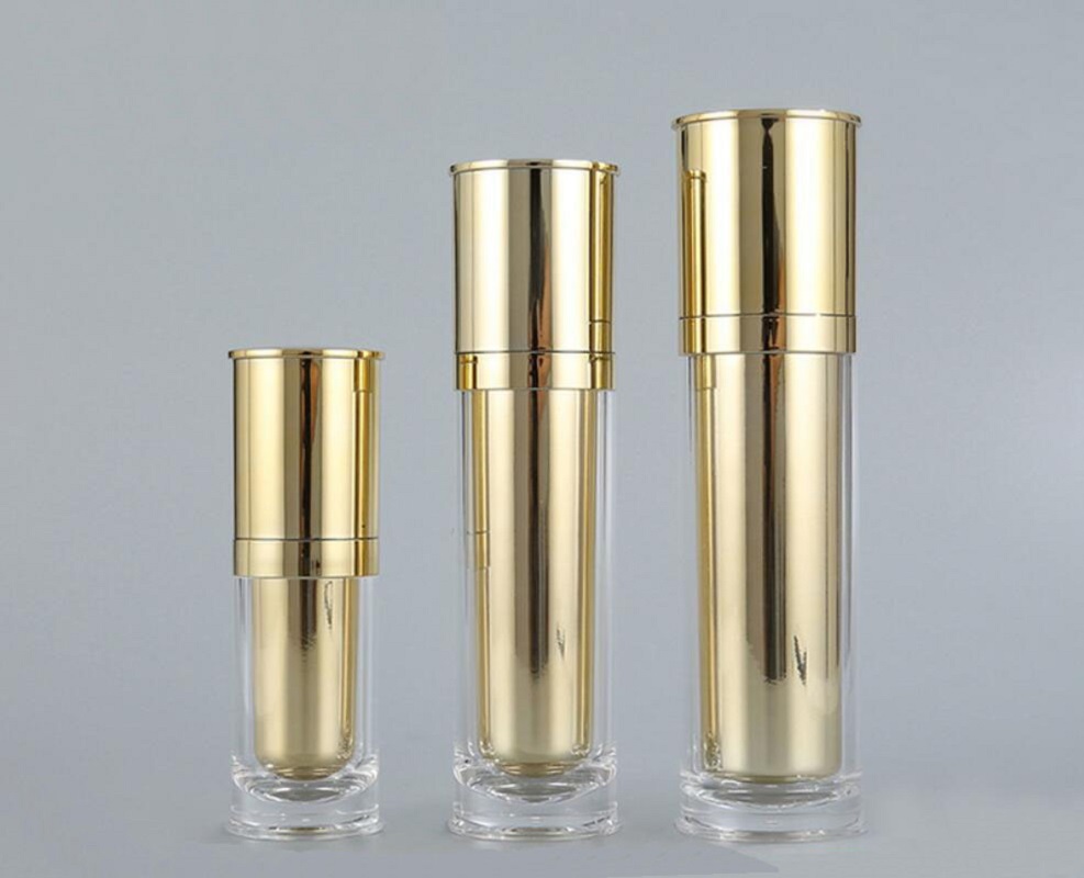 120ml 반짝이는 거울 골드 아크릴 프레스 펌프 병  - Essence Serum Toner 리뷰 및 가격